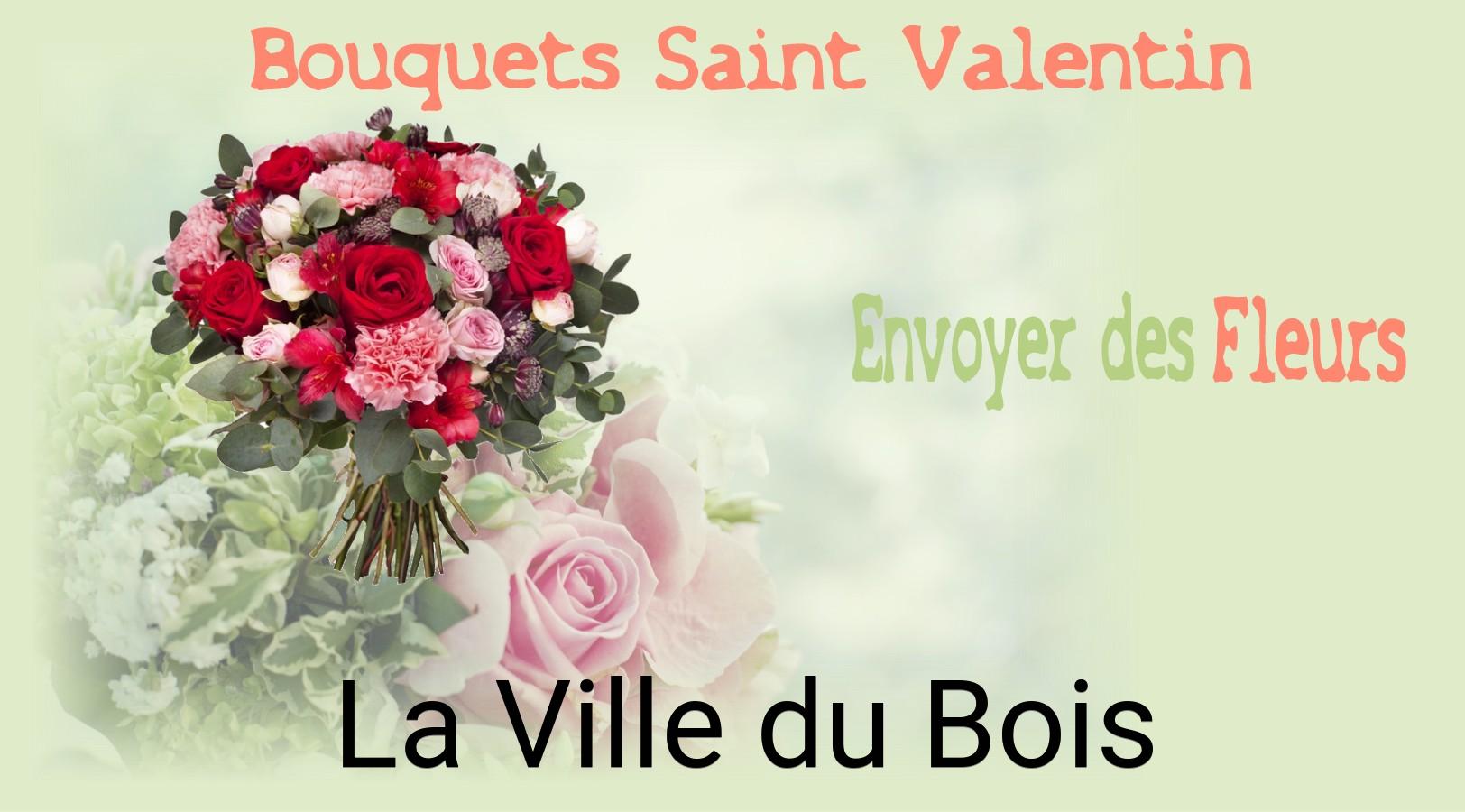 Roses de Saint-Valentin livrées à La Ville-du-Bois